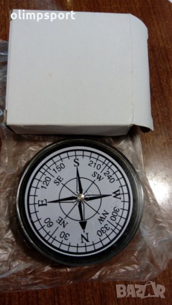 компас нов в кутийка диаметър 6.4см, снимка 1