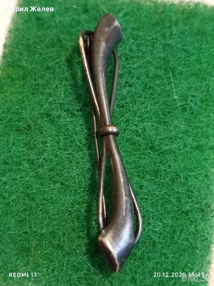 ВИНТИДЖ СРЕБЪРНА БРОШКА в СТИЛ АРТ ДЕКО за КОЛЕКЦИОНЕРИ 50784, снимка 1