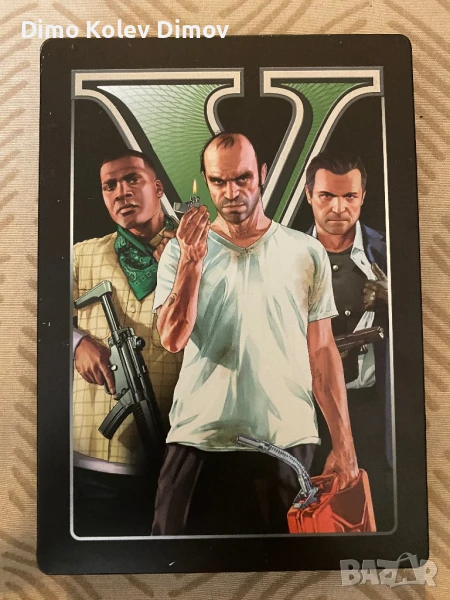 GTA 5 Xbox 360 Limited Edition. Метална кутия. GTA V, снимка 1
