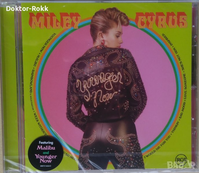 Miley Cyrus – Younger Now (2017, CD), снимка 1