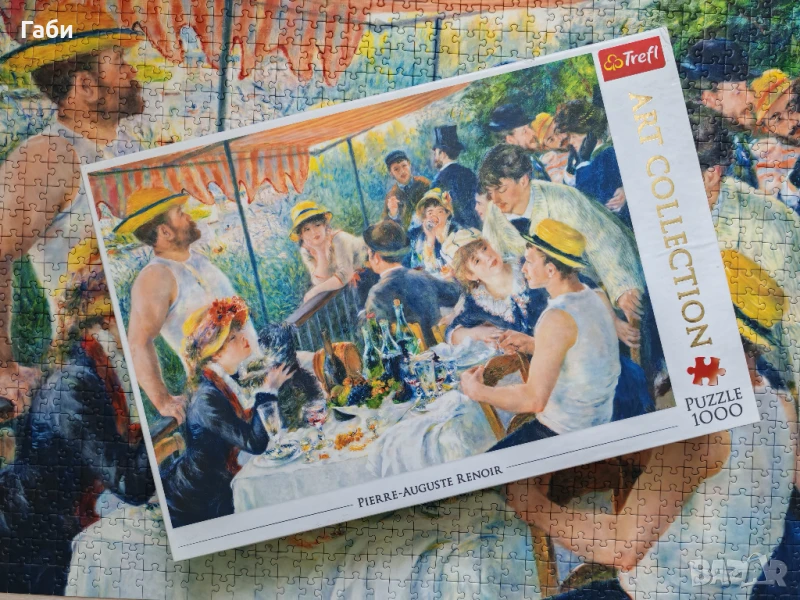 Пъзел οτ 1000 части Trefl - картина на Пиер Огюст Реноар, снимка 1