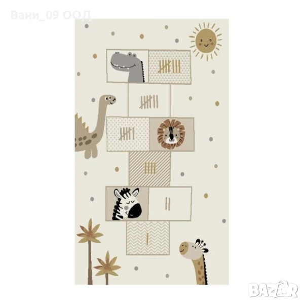 Детски килим с весел дизайн , снимка 1