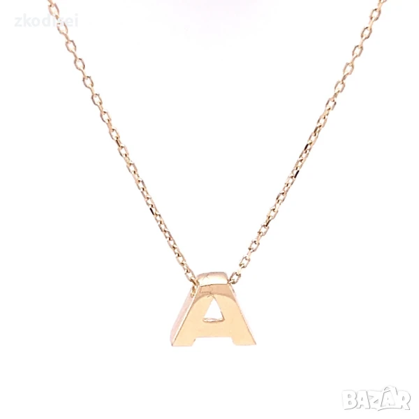 Златно колие 1,38гр. 42см. 14кр. проба:585 модел:33316-1, снимка 1