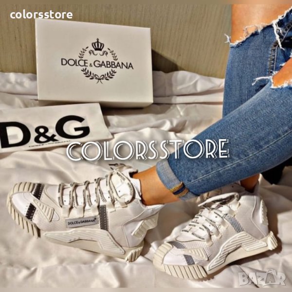 Бели маратонки  Dolce&Gabbana BR104, снимка 1