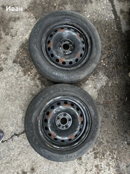 Джанти с гуми Fiat 5x98, снимка 1