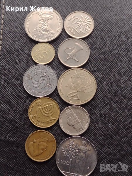 Лот монети от цял свят 10 броя ОАЕ, ИТАЛИЯ, ГРУЗИЯ ЗА КОЛЕКЦИЯ ДЕКОРАЦИЯ 30616, снимка 1