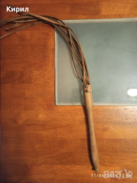 Камшик от естествена кожа , снимка 1