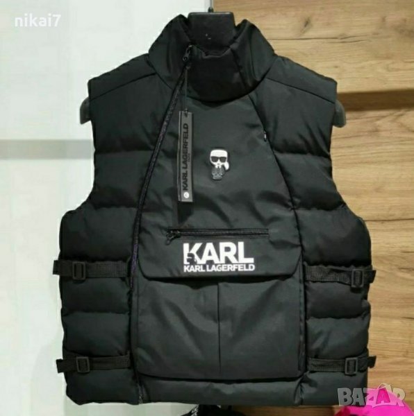 Karl Lagerfeld Nike мъжки елек зимена  дебела ветроустойчива пухенкаке ново, снимка 1