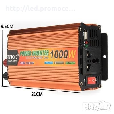 ИНВЕРТОРИ UKC 1000w 12v-220v, снимка 1