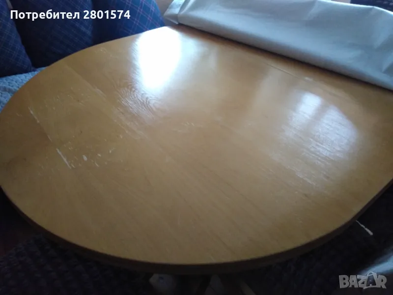 Маса масив разтегателна 120 лв, снимка 1