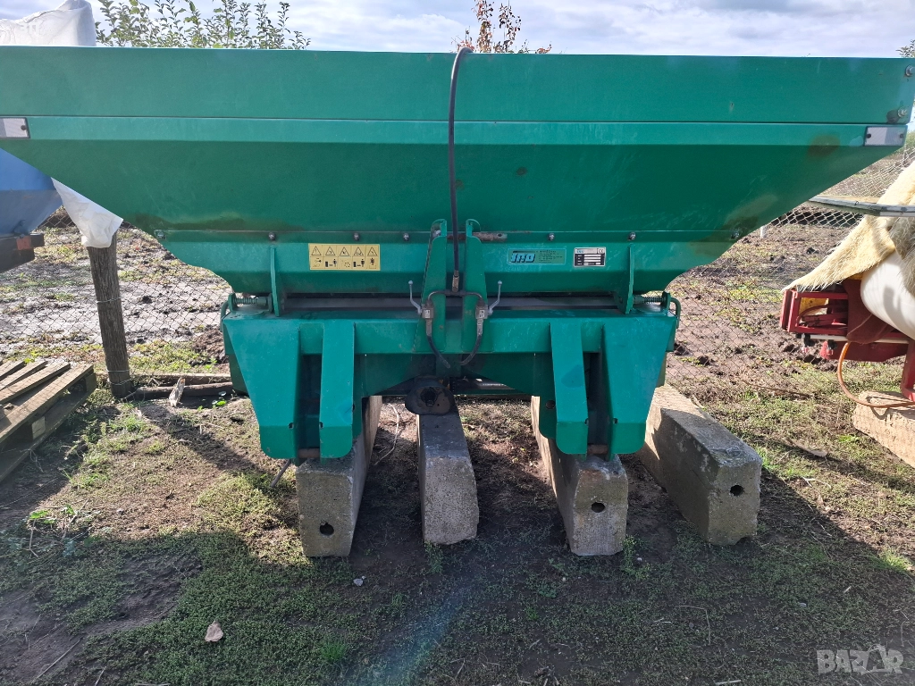 Торачка двудискова Ино ферти 1200кг, снимка 1