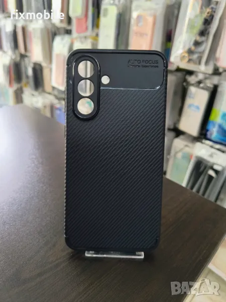 Samsung Galaxy A56 5G Carbon Fiber силиконов кейс, снимка 1