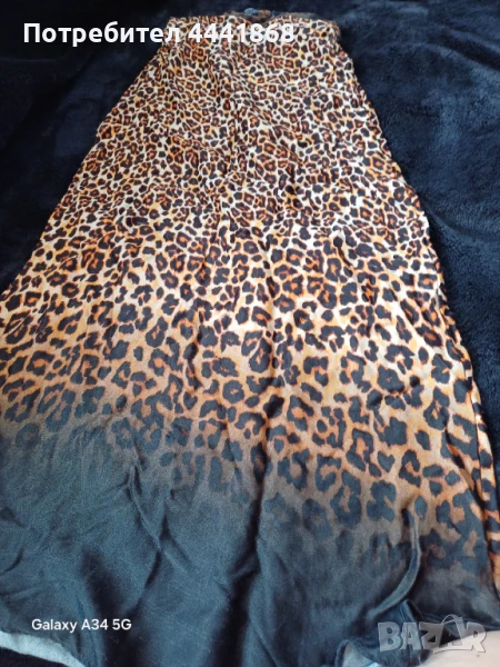 Сатенена пола Zara, снимка 1