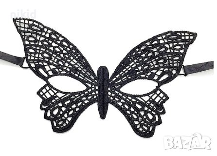 10  домино едра пеперуда маска дантела за лице очи маскарад парти бал, снимка 1