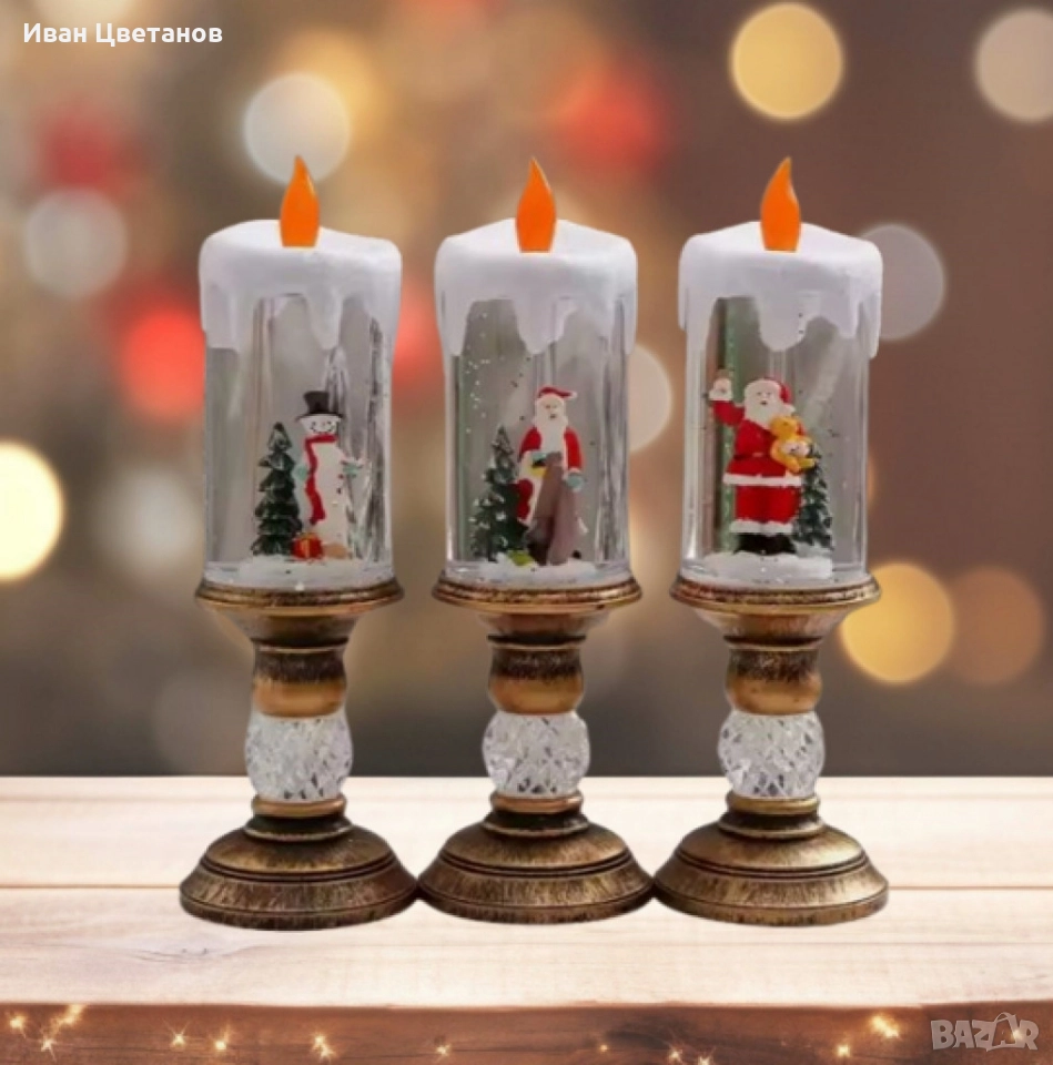 Коледна LED свещ, снимка 1
