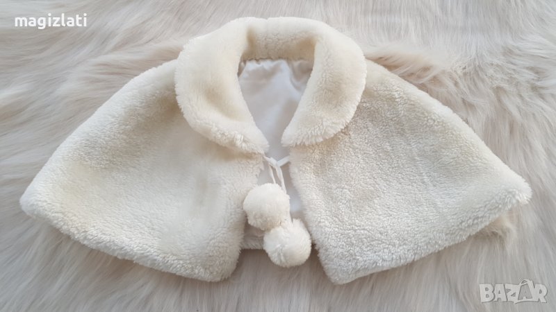 Бяло болеро наметало 2-4 години , снимка 1