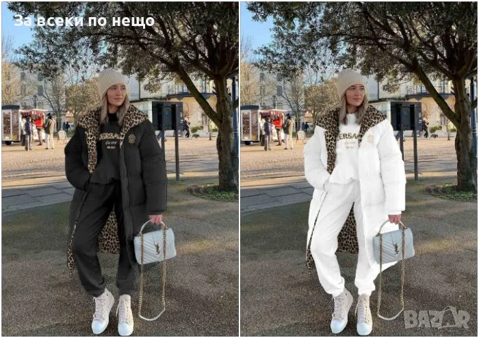 Дамски спортен комплект Versace - 2 налични цвята Код A355, снимка 1