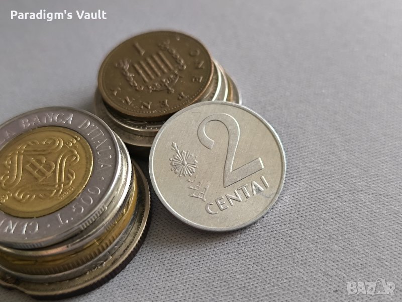 Монета - Литва - 2 цента | 1991г., снимка 1