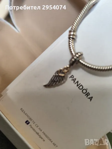талисман ангелско крило на Пандора 65лв, снимка 1