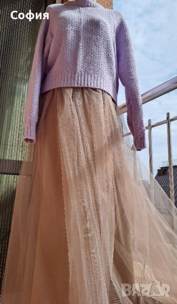 Сет от туту пола и пуловер,р-р С/М/Л, снимка 1