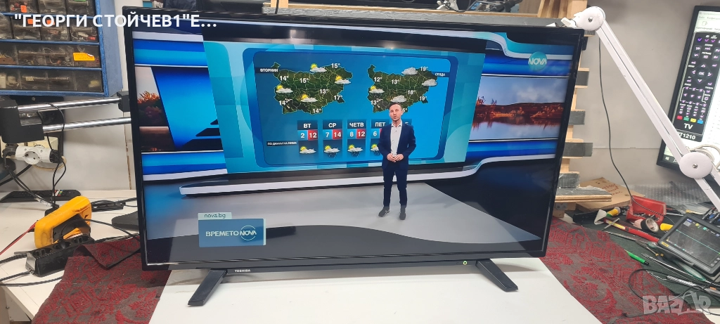 TOSHIBA 43UA2063DG  С  ГАРАНЦИЯ 1год., снимка 1