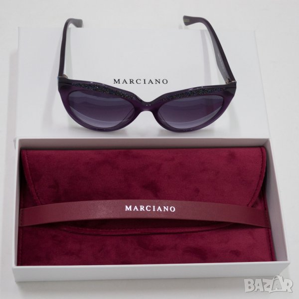 Дамски слънчеви очила във виолетово марка Guess by Marciano, снимка 1