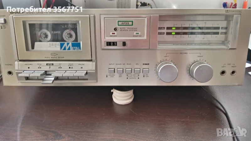   КАСЕТЕН  ДЕК SHARP-RT-30A, снимка 1