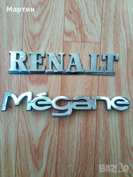 Надпис ( букви ) за Рено Меган ( RENALT Megane ) и датчик за отворена багажна - пета врата(багажник), снимка 1