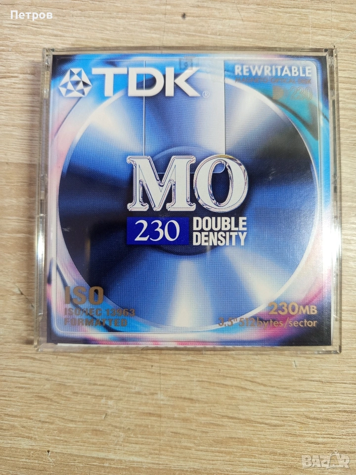 Магнитно оптичен диск"TDK", снимка 1