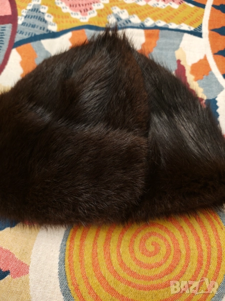 Дамска шапка от норка , снимка 1