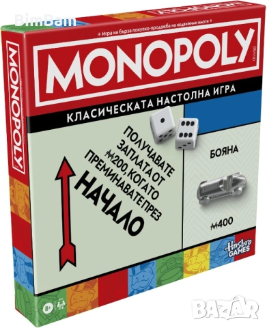 Настолна игра Монополи Класик / MONOPOLY Classic / Hasbro