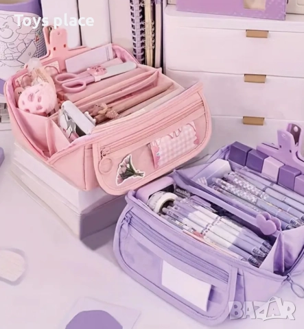 Голям несесер, моливник , снимка 3 - Ученически пособия, канцеларски материали - 52495551