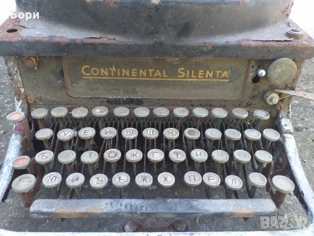 Пишеща машина 1934г CONTINENTAL SELENTA, снимка 2 - Антикварни и старинни предмети - 28800896