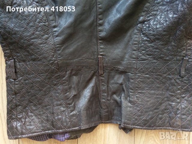 Дамско кожено яко Next Leather , снимка 12 - Якета - 37416973