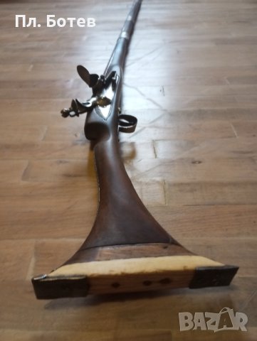 Стара кремъчна пушка , снимка 7 - Антикварни и старинни предмети - 43389810