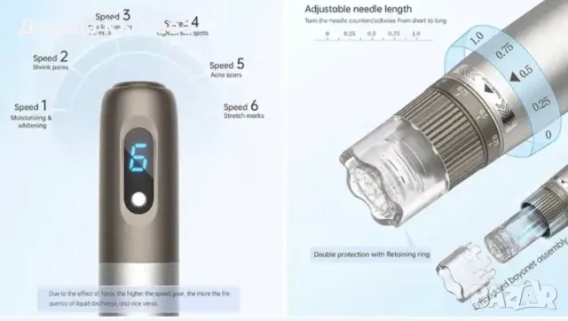 Hydra Pen писалка за мезотерапия Хидропен Хидрапен, снимка 3 - Други ценни предмети - 48163502