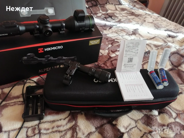 HIKMICRO Alpex 4K LRF A50EL , снимка 2 - Оборудване и аксесоари за оръжия - 52594684