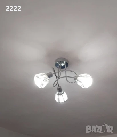 Троен полилей Rabalux, снимка 7 - Полилеи - 51286104