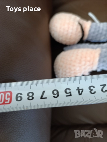 Голяма ръчно изплетена Мини Маус на една кука, снимка 5 - Плюшени играчки - 52232609