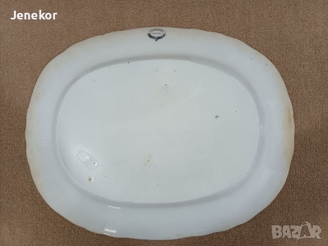 Много старо плато L.G. Edwards., снимка 9 - Антикварни и старинни предмети - 40806815