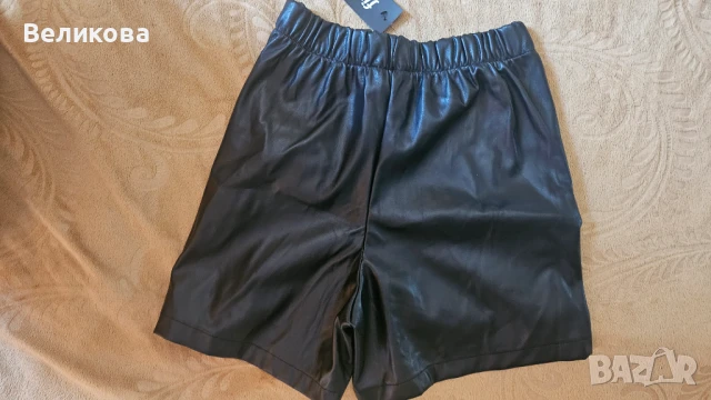 Кожена пола панталон, снимка 2 - Поли - 50873009