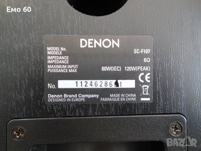 тонколони DENON SC- F 107, снимка 6 - Тонколони - 43552403