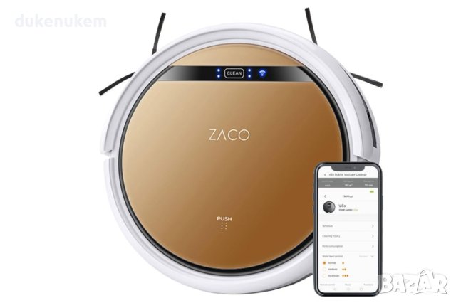 Прахосмукачка робот ZACO iLife V5x за сухо и мокро почистване N2, снимка 7 - Прахосмукачки - 43666692