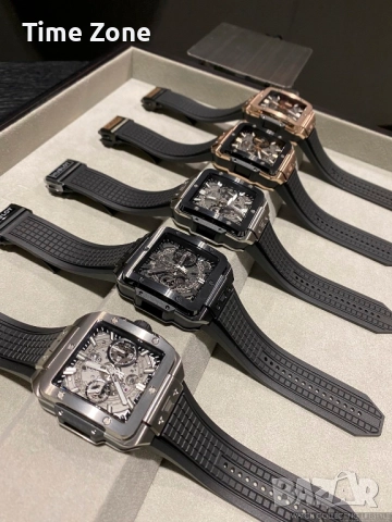 Hublot Square Bang Unico 42mm Chronograph Titanium Skeleton Dial Различни Варианти, снимка 12 - Мъжки - 52996520