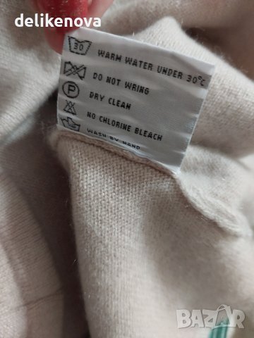 Кашмир. Biirk. DK. Size M Нов датски кашмирен пуловер., снимка 4 - Блузи с дълъг ръкав и пуловери - 43086740