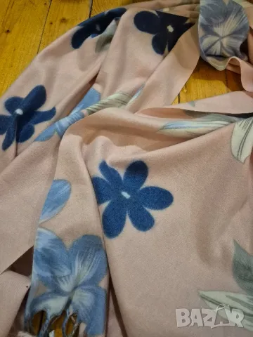 розов красив шал, снимка 2 - Шалове - 48644746