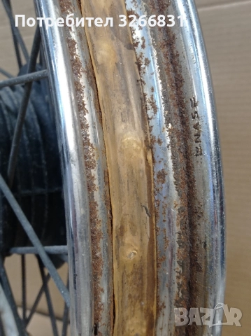 мото джанта 18" RADAELLI задна , снимка 3 - Части - 51431214