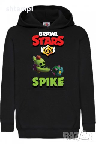 Детски Суитчър/Суитшърт Spike 2,Brawl Stars,Игра,Подарък,Изненада,Забавление,Рожден Ден