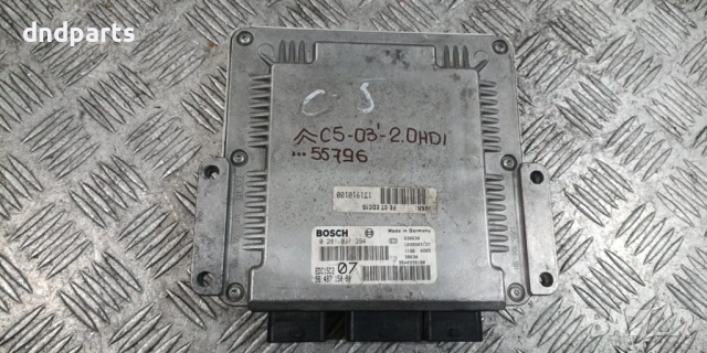 Компютър Citroen C5 2.0HDI 2003г. 0281011394 9648715080 
