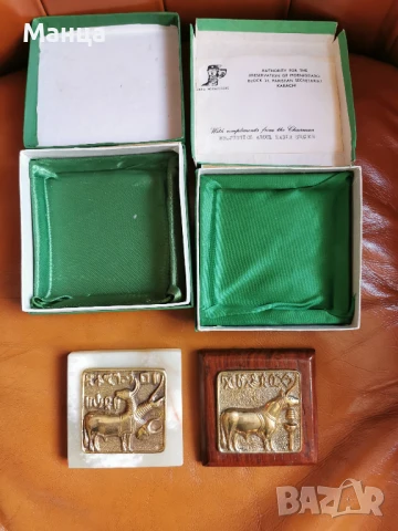 Месингови печати от Пакистан, снимка 4 - Други ценни предмети - 51426173